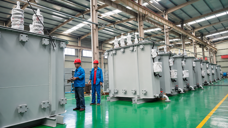 30-35kV Oil-Immersed Power Transformer Workshop